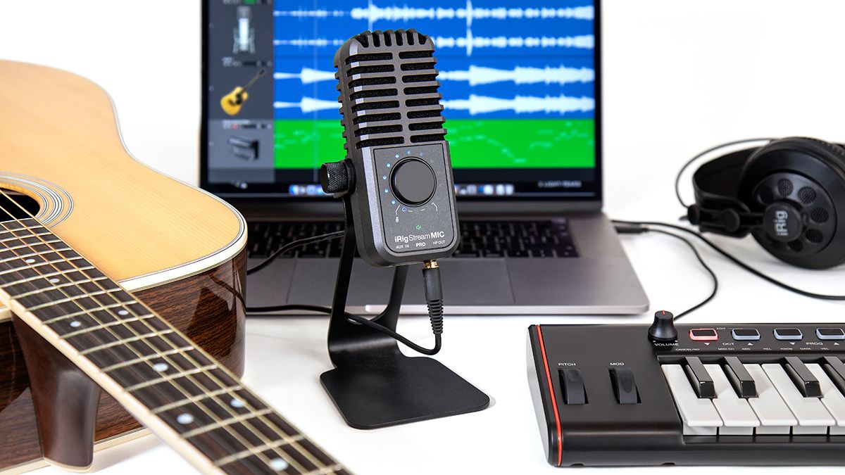Could IK Multimedia’s iRig Stream Mic Pro be the only piece of recording hardware you need?
