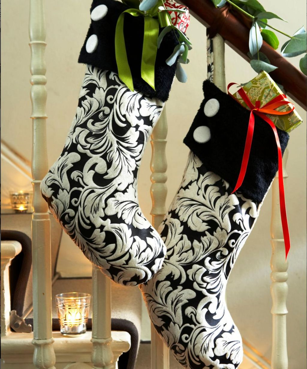 Where to hang stockings without a mantel Homes & Gardens