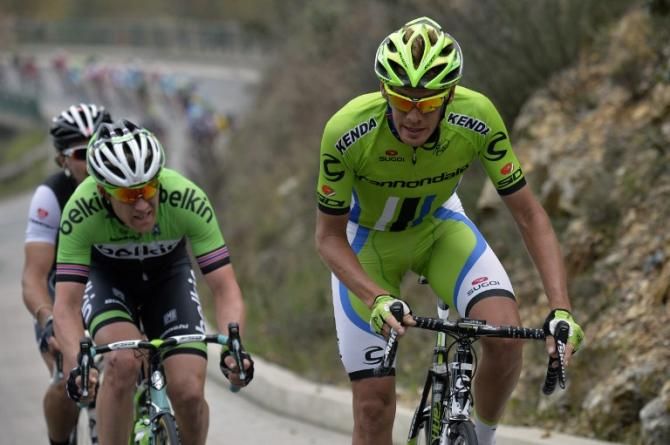 Alessandro di Marchi (Cannondale) on the attack