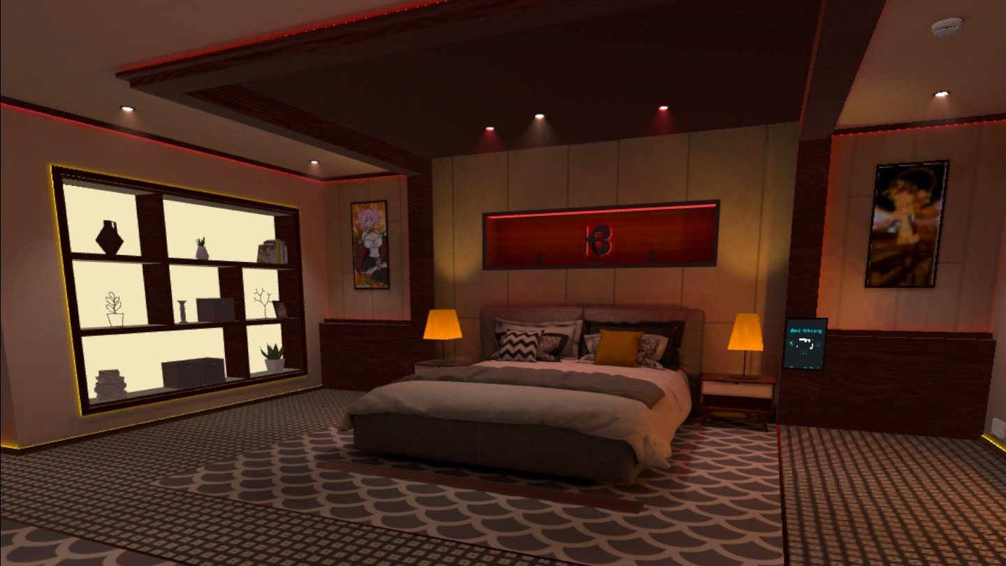VRChat bed