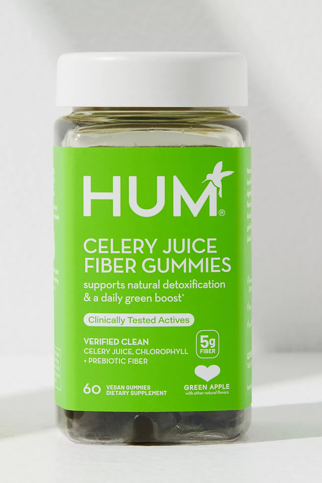 Hum Nutrition Celery Juice Fiber Gummies