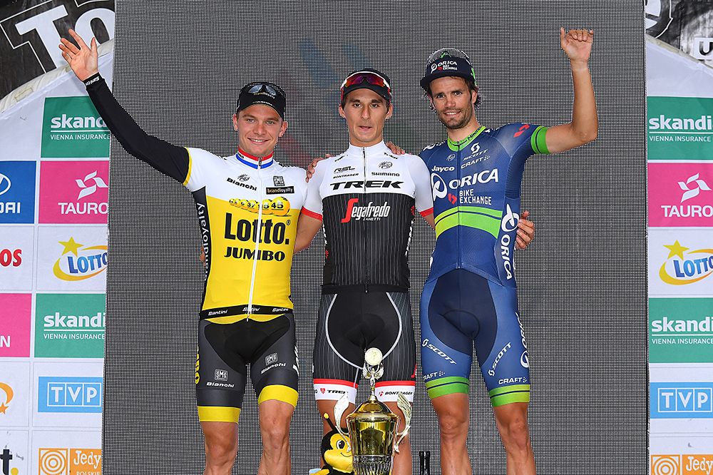 Niccolo Bonifazio (Trek-Segafredo) gets the stage 3 win