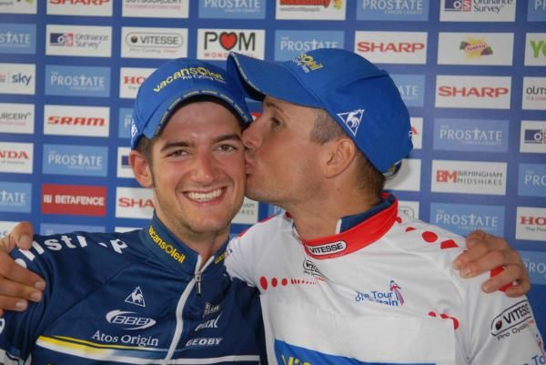 Wout Poels and Johnny Hoogerland are close Vacansoleil Pro Cycling teammates