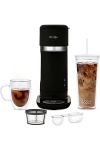 Mr. Coffee Iced and Hot Coffee Maker $65 $44 | Amazon