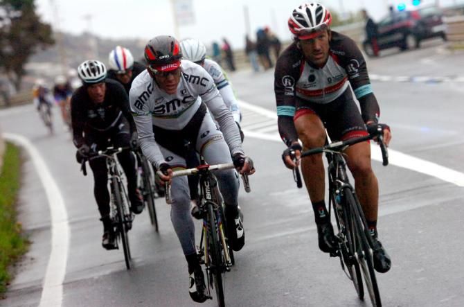 Philippe Gilbert faded as Cancellara imposed himself on the race