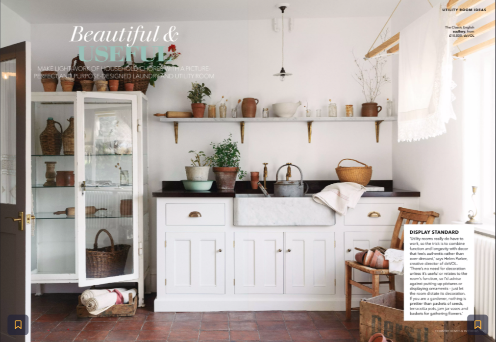 Country Homes & Interiors April 2021 issue pages