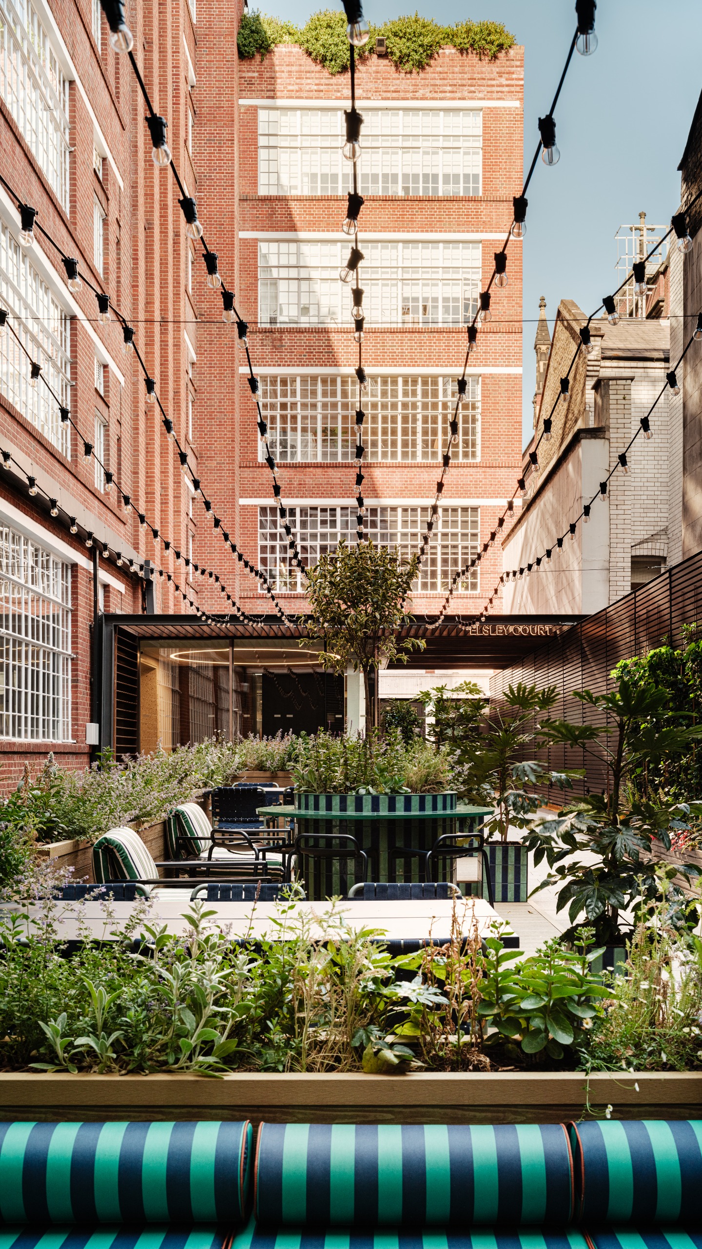 interior of London workspace Elsley House by SODA
