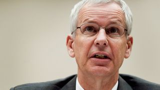 Charles &quot;Charlie&quot; Ergen, chairman and co-founder of Dish Network Corp., speaks during a House communications and technology subcommittee hearing in Washington, D.C., U.S., on Wednesday, June 27, 2012.