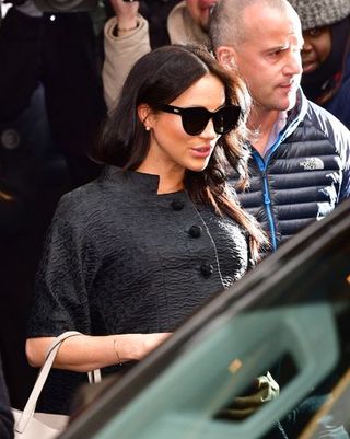 Meghan Markle Wearing Le Specs Sunglasses in NYC for Her Baby Shower ...