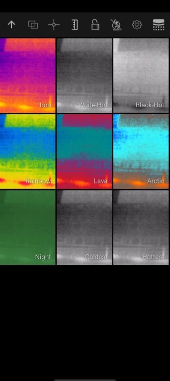 Blackview BL8800 Pro thermal imaging samples