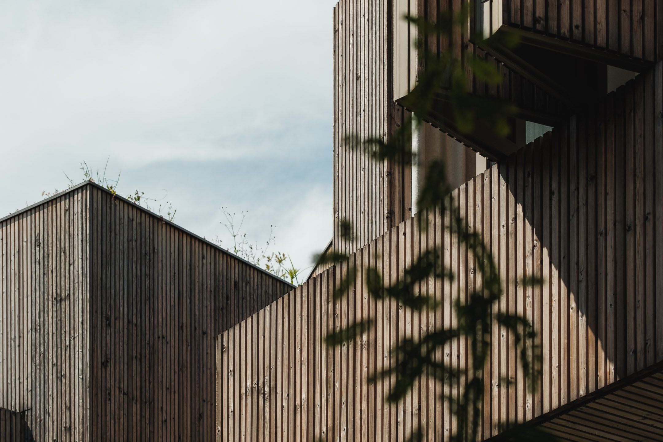 External timber wall details