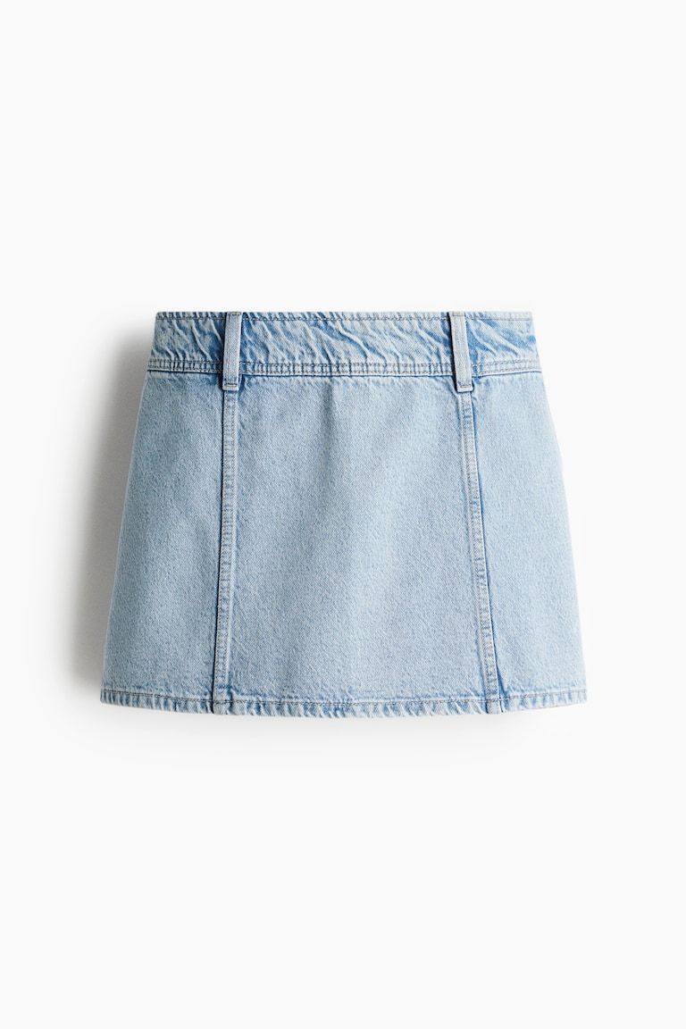 Denim Mini Skirt