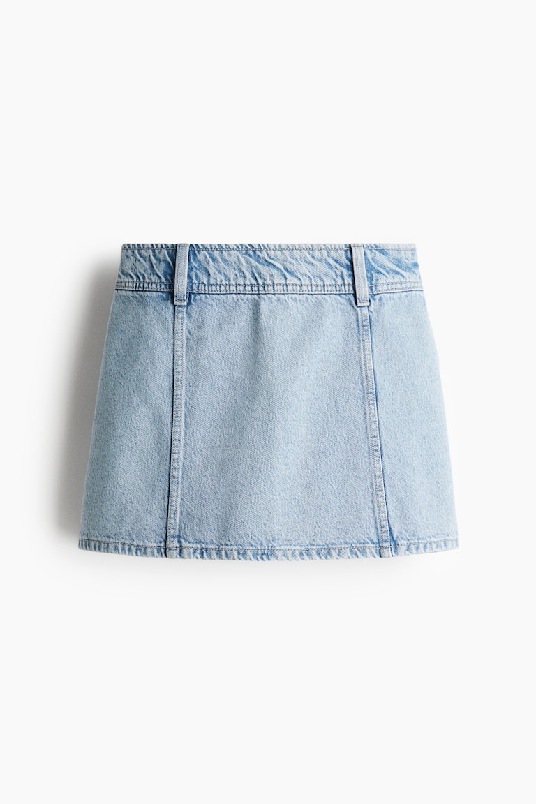 Denim Mini Skirt