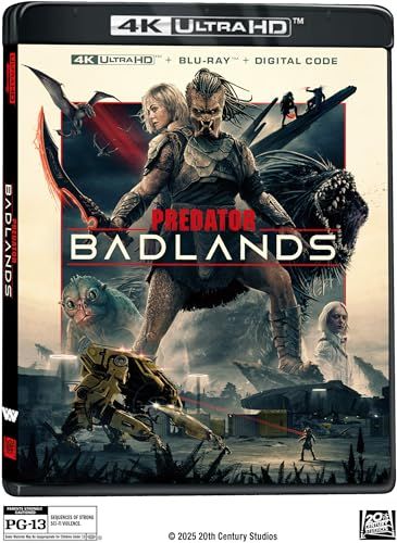 Predator: Badlands 4K Blu-ray 
