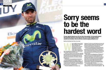 Sorry seems to be the hardest word for Alejandro Valverde