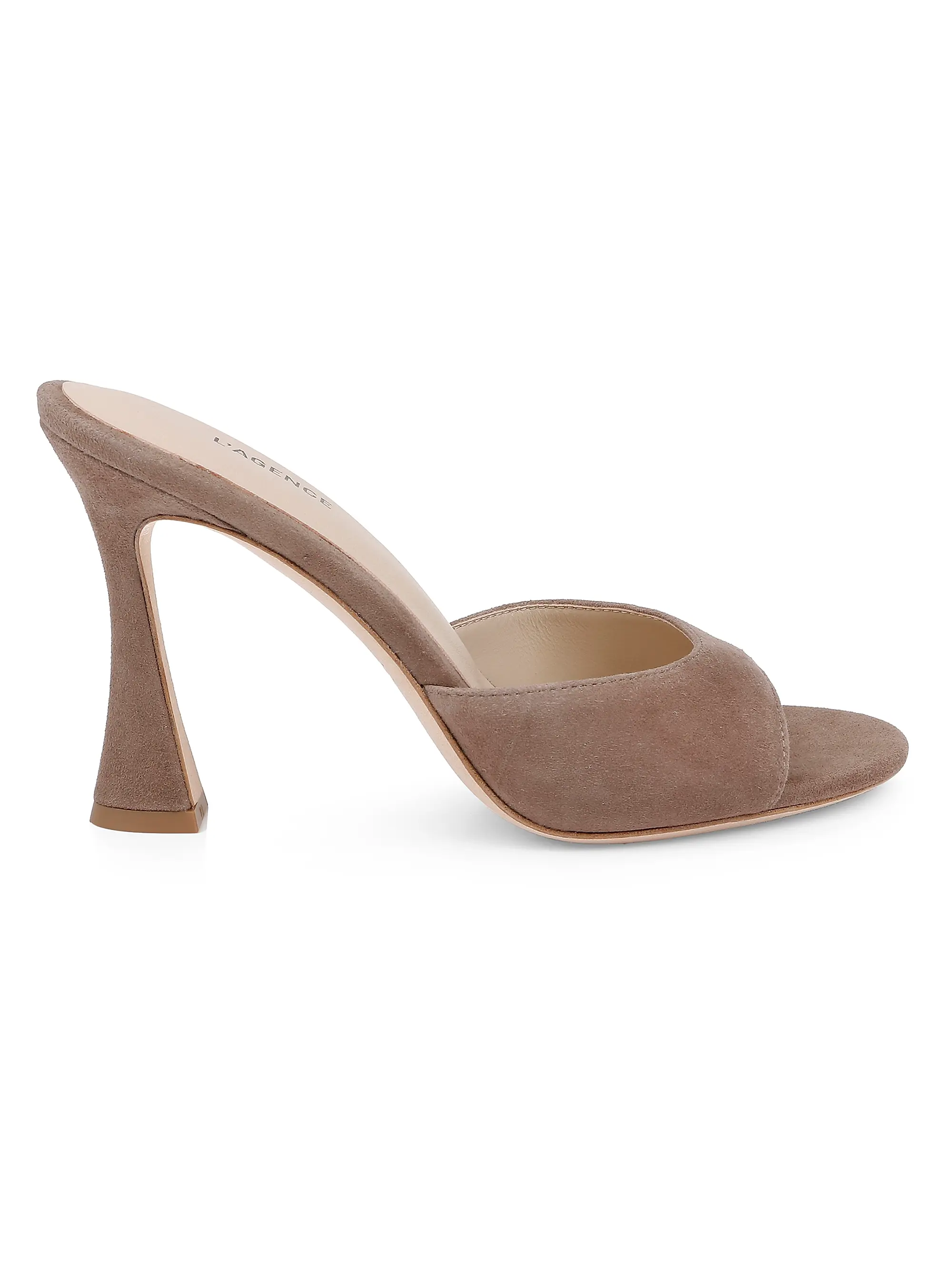Avery 100mm Suede Mules