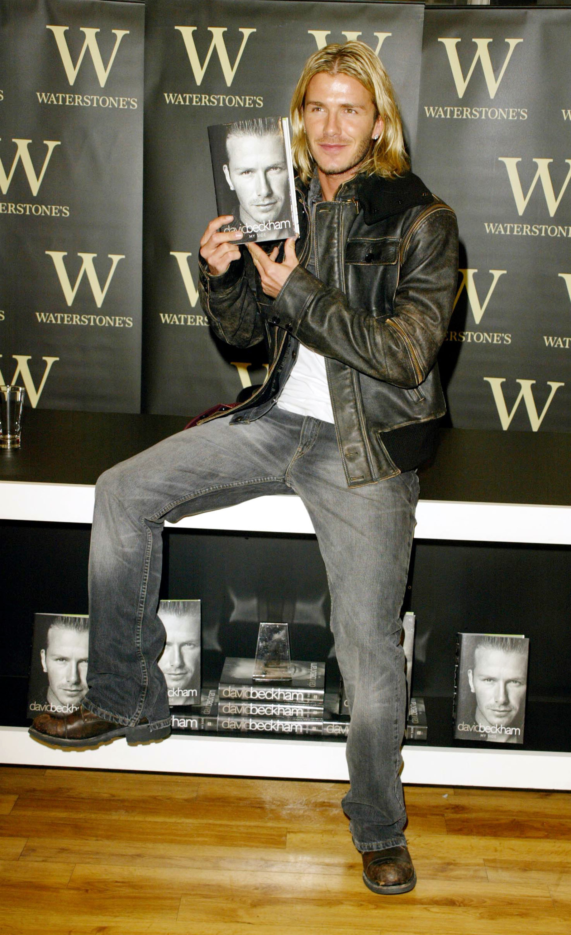 David Beckham in the early 2000s.