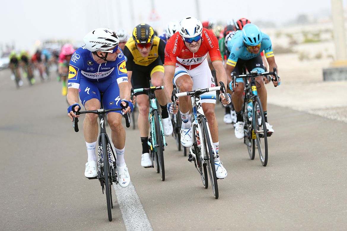 Elia Viviani and Alexander Kristoff