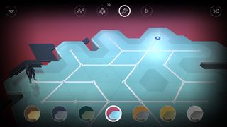 Changing colors in Puzzle Maker mode in Deus Ex GO