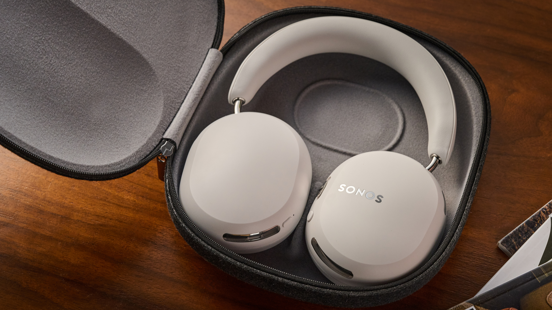 Sonos Ace Ultra inside carry case