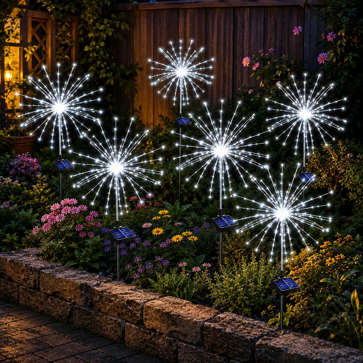 Wayfair firework solar lights