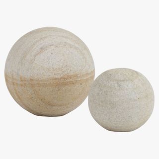 Stone spheres from pottery barn