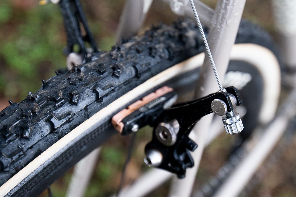 TRP cantilever brakes on Dan Chabanov's Richard Sachs bike.