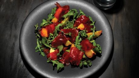 Bresaola And Peach Salad