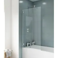 Nuie Edenfield 78cm x 143.5cm Hinged Bath Screen | £104.24 at Wayfair
