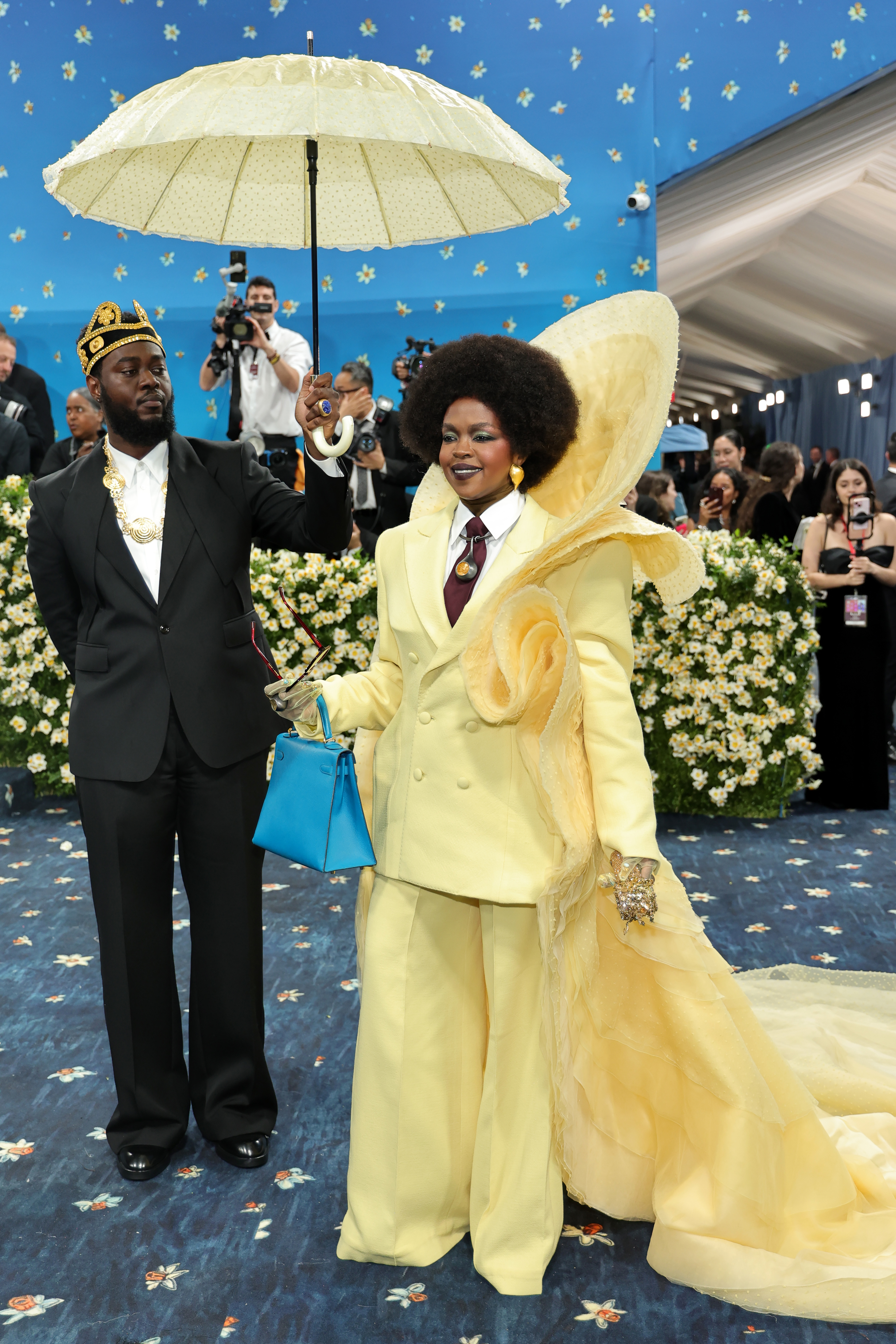 Lauryn Hill on the 2025 Met Gala red carpet