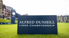 An Alfred Dunhill Links Championship tee marker