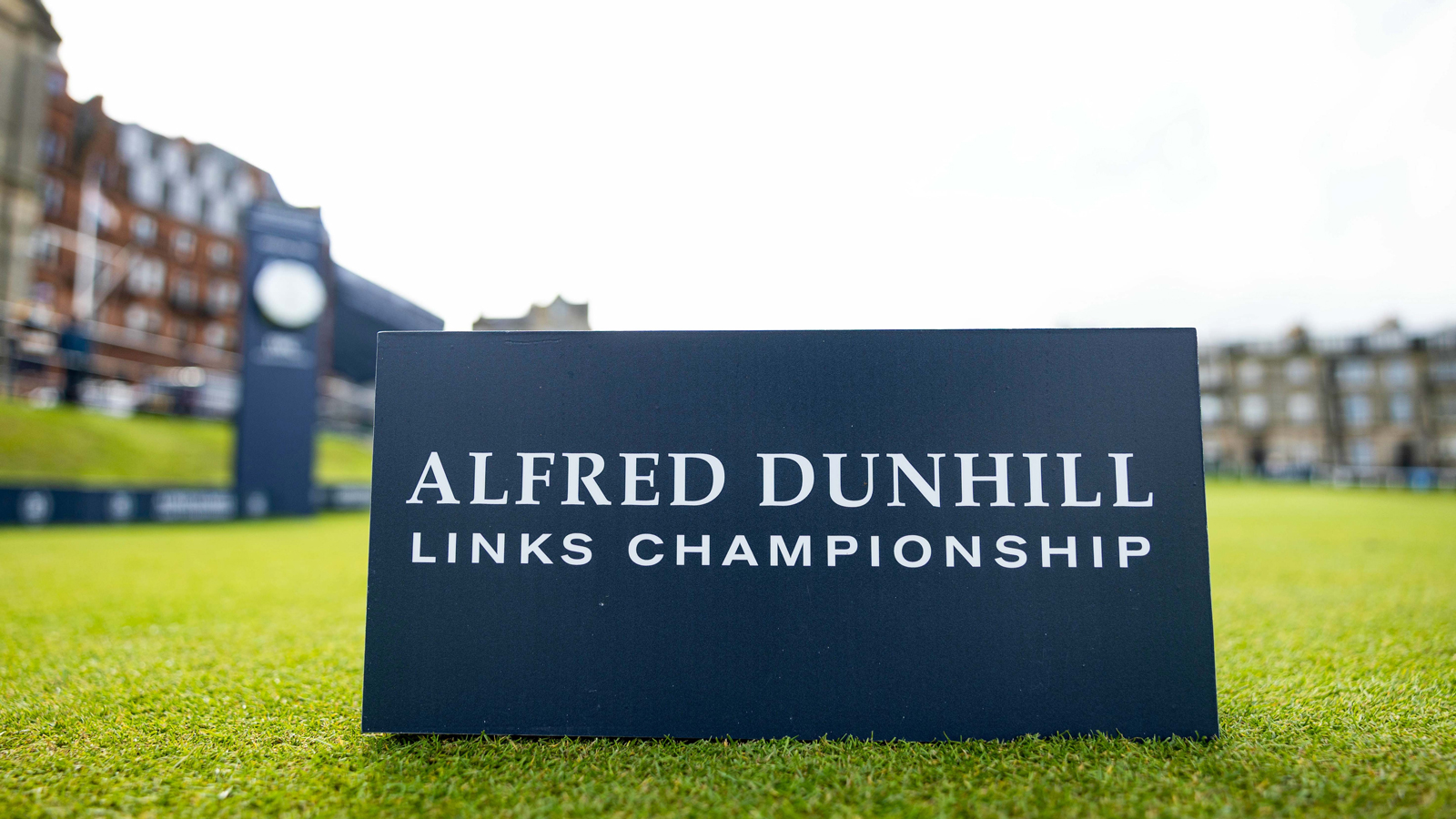 An Alfred Dunhill Links Championship tee marker