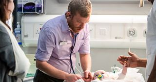 Dylan Keogh in Casualty