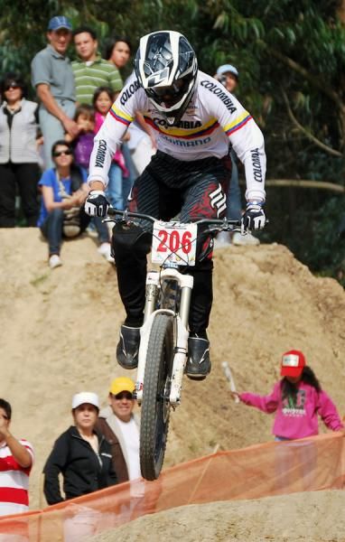Rafael Gutierrez was one of four Colombians in the top 10.