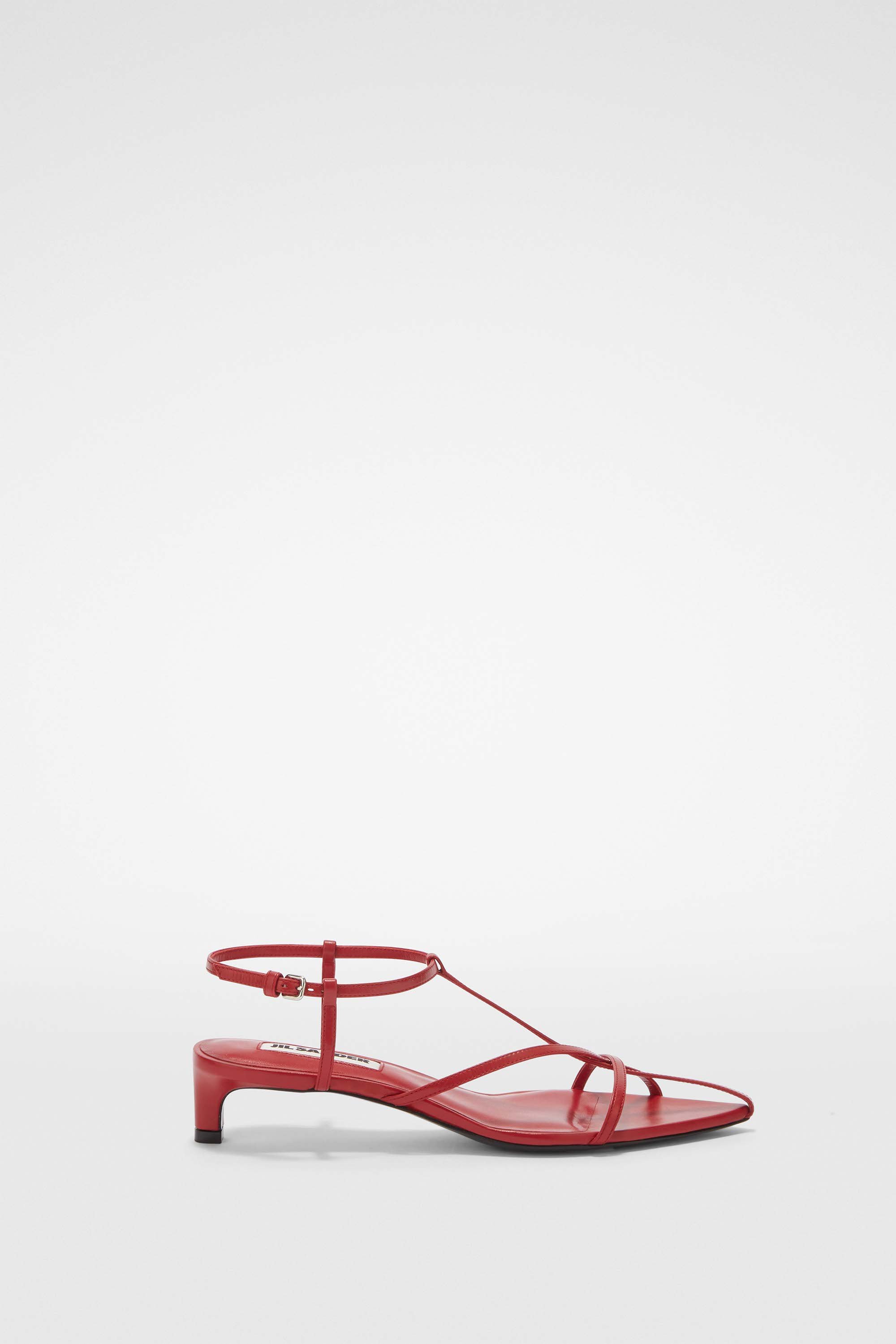 Cage Low-Heel Sandal