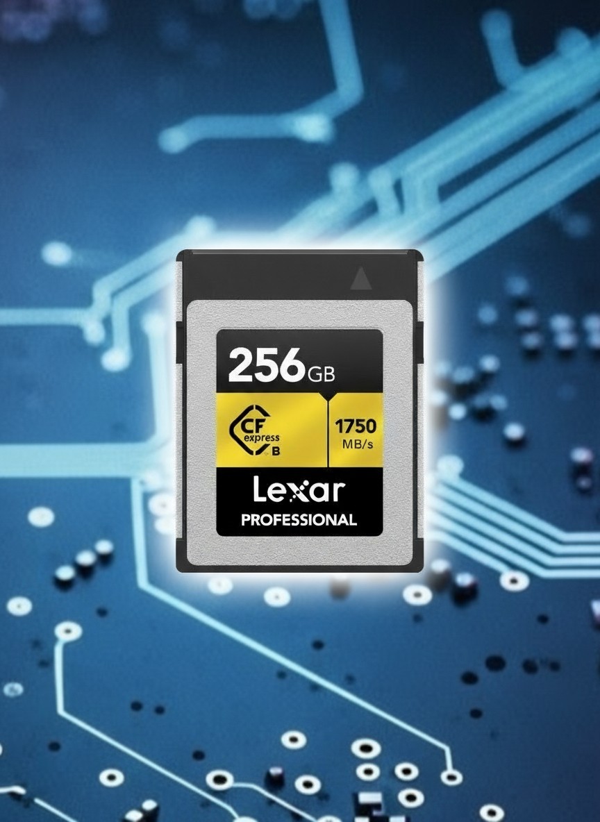 256GB Professional CFexpress Type B R: 1750 MB/s, W: 1500 MB/s