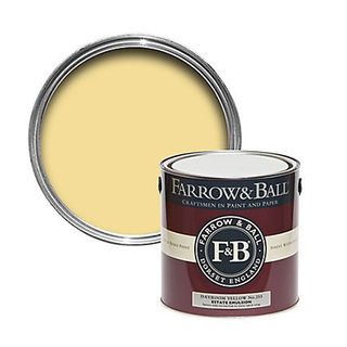 Farrow & Ball dayroom yellow paint