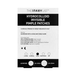 The INKEY List Hydrocolloid Invisible Pimple Patches