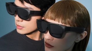 TCL Nxtwear S Plus glasses being worn by two people