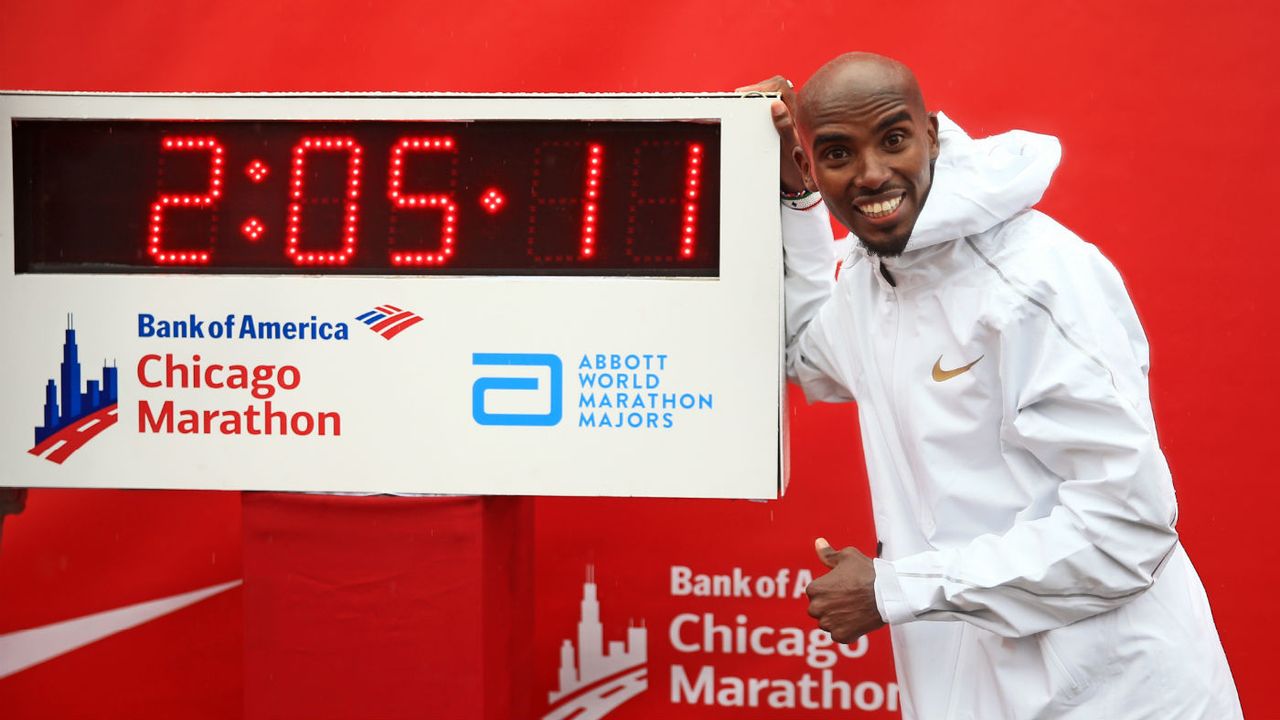 Mo Farah Chicago Marathon Tokyo 2020