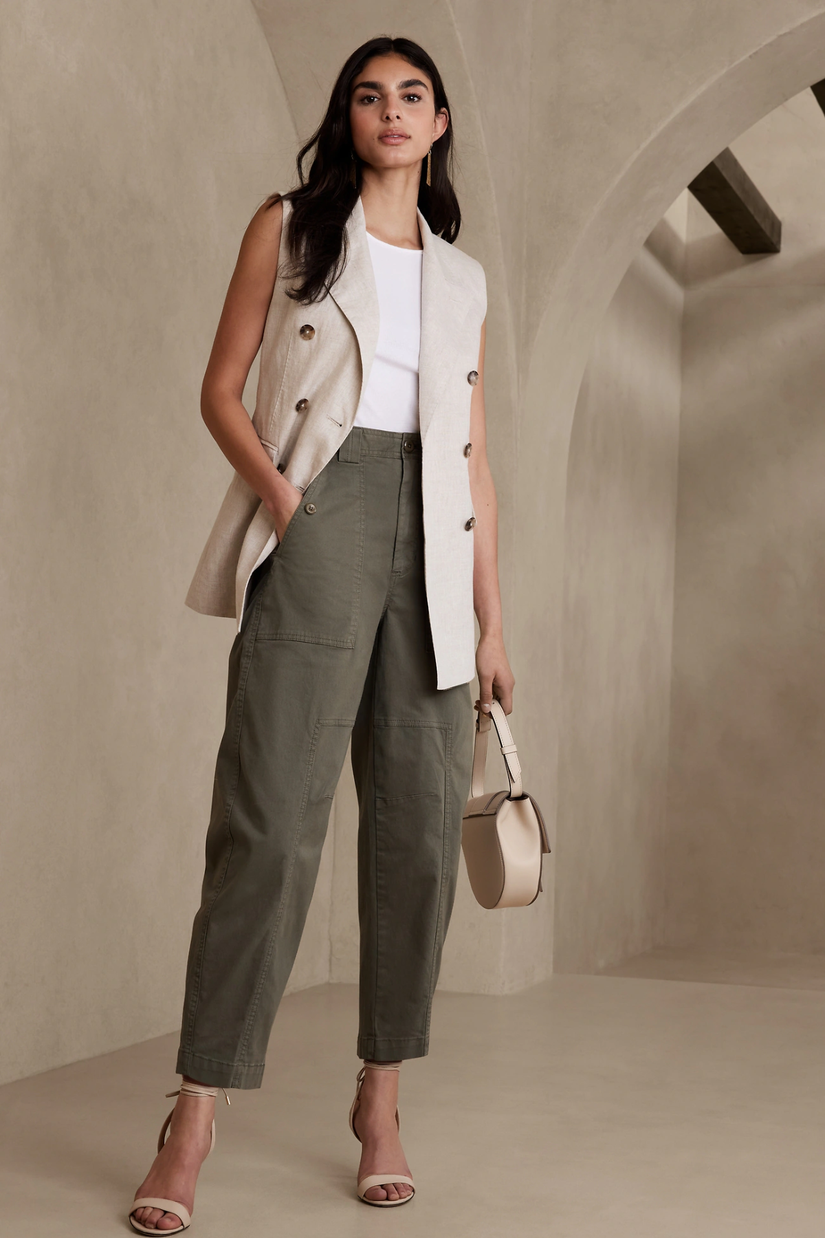 Banana Republic The Barrel Pant