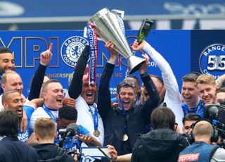 Rangers went unbeaten in the the league as Gerrard led them to their first Scottish Premiership title in 10 years last season