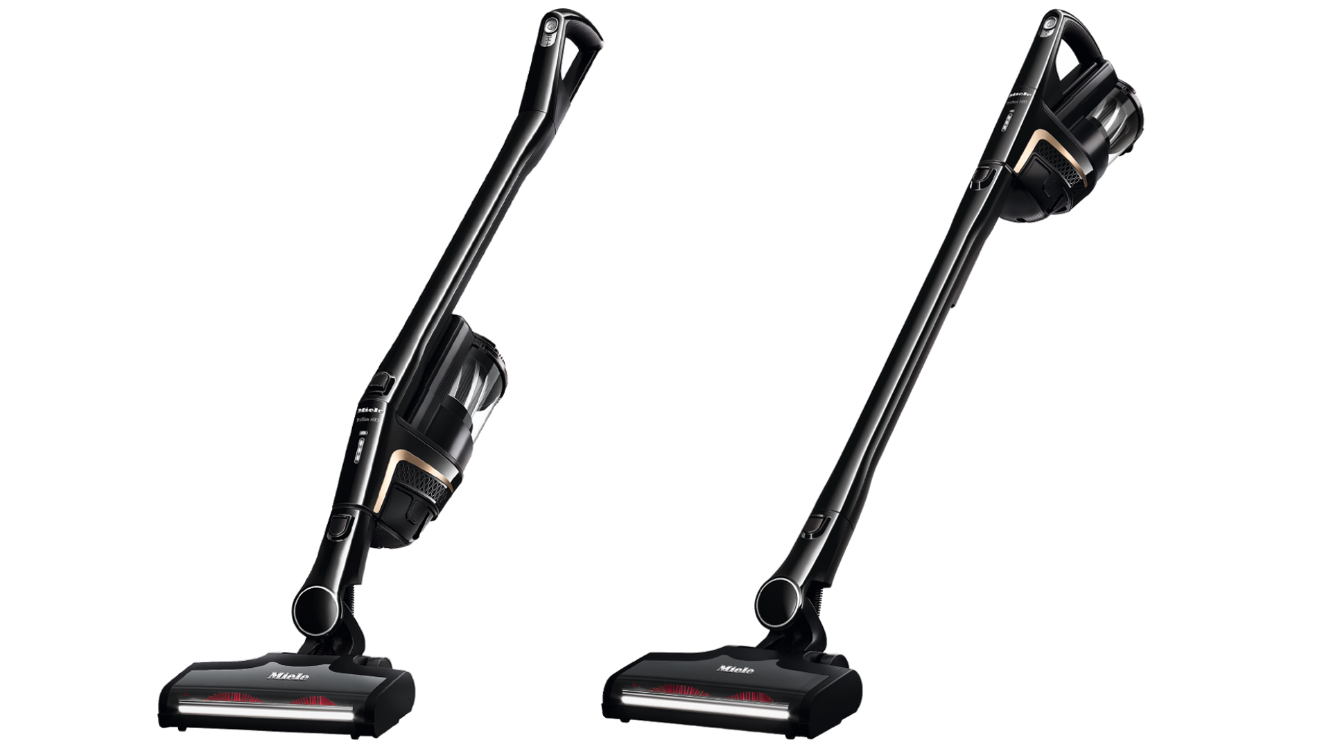 Miele Triflex HX1 Cat & Dog cordless vacuum cleaner on white background