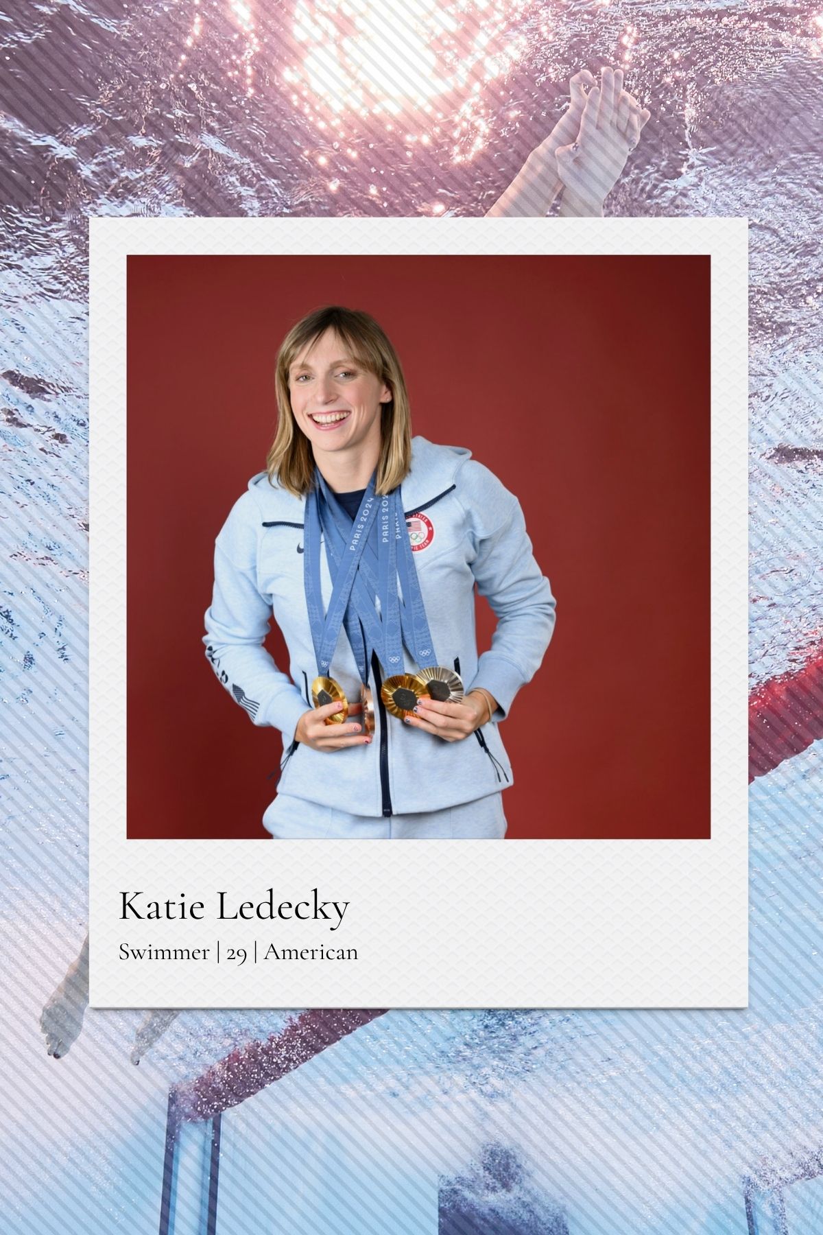 Swimmer Katie Ledecky