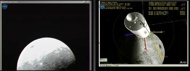 Live From the Moon: NASA Probe Beams Home New Lunar Views