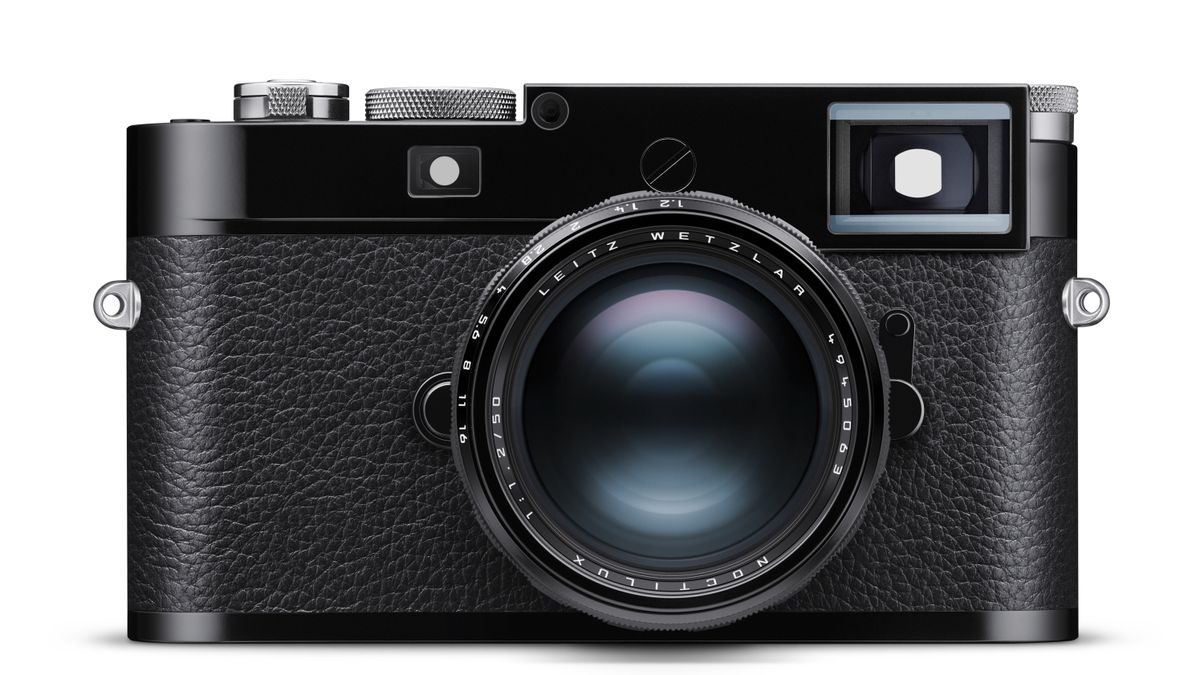 The Leica M11 100 Years of Leica New York special edition camera on a white background