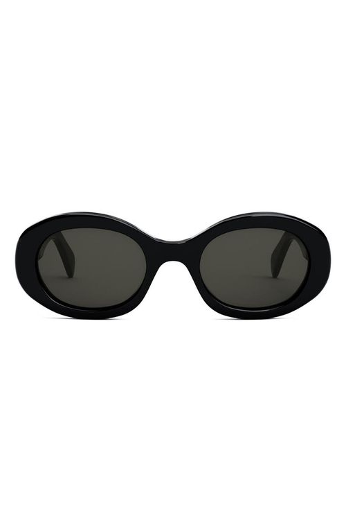 Triomphe 52mm Oval Sunglasses