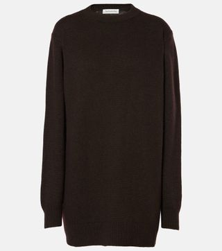 Maxime Wool and Cashmere-Blend Sweater Dress