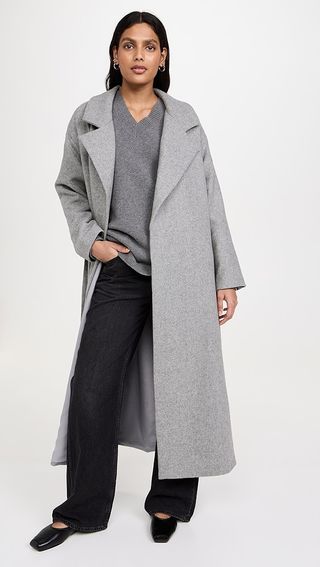 Line & Dot Damson Coat