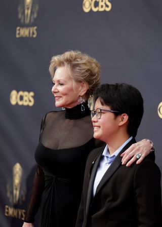 Jean Smart from 'Mare of Easttown' attends the 73RD EMMY AWARDS on Sunday, Sept. 19 (8:00-11:00 PM, live ET/5:00-8:00 PM, live PT) on the CBS Television Network and available to stream live and on demand on Paramount+.